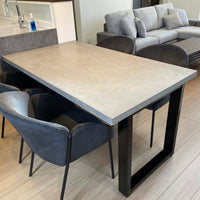 モダンスタイル モールテックス 4人掛け ダイニングテーブル アイアン